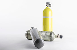 SELF CONTAINED BREATHING APPARATUS, COMPRESSED AIR CYLINDERS, EMERGENCY ESCAPE BREATHING DEVICES (EEBD), MEDICAL OXYGEN CYLINDERS AND REGULATORS.
